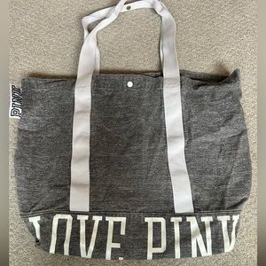 tote bag from victoria’s secret/ pink